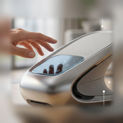 Futuristic Desktop Control Hub